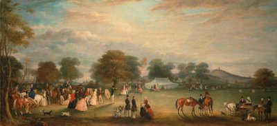 Archery Meeting in Bradgate Park, Leicestershire by John E. Ferneley